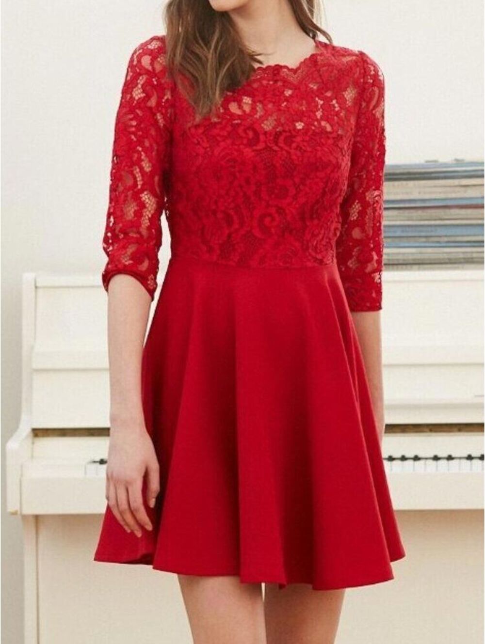 Claudie Pierlot Rhodes Crepe Dress